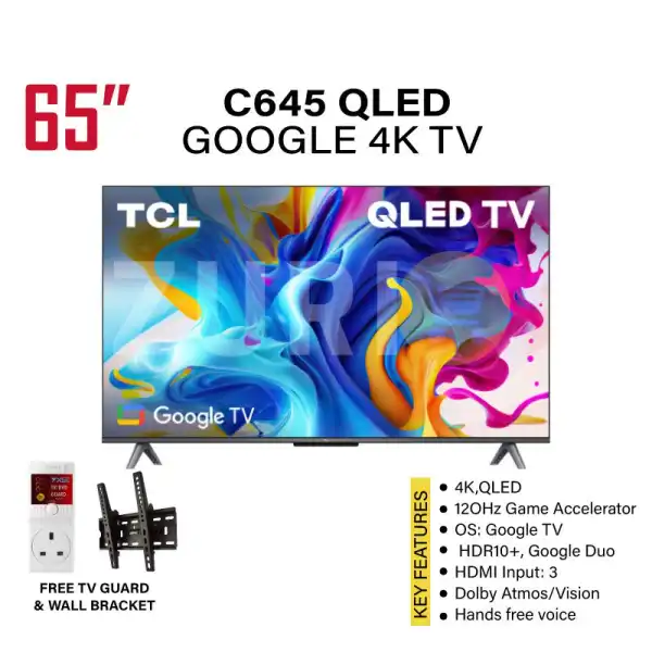 TCL C645 65" QLED Google TV: Stunning Deals!