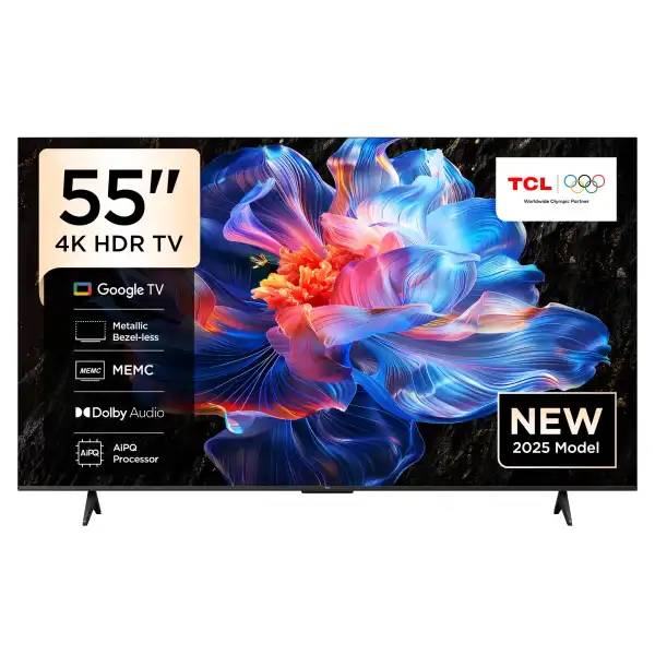 TCL P6K 55" 4K HDR Google TV: See Stunning Detail
