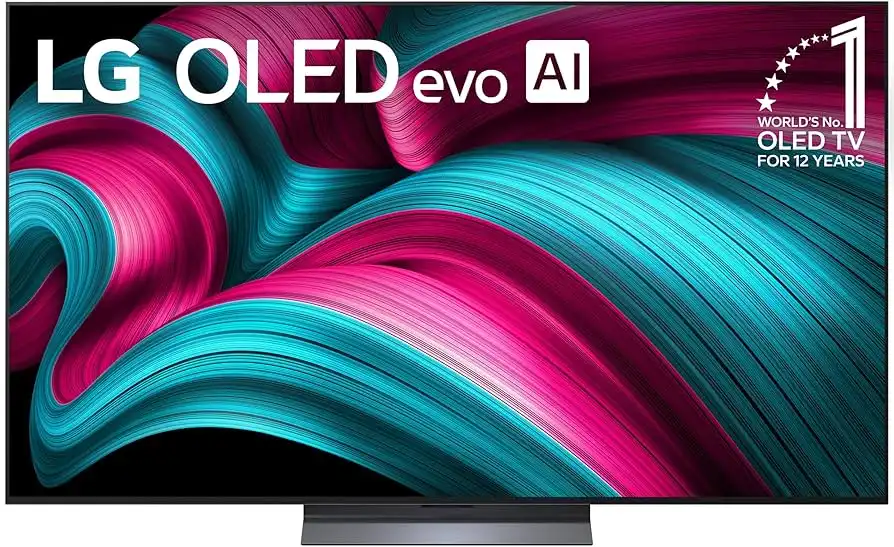 LG C5 65" 4K OLED evo TV: Perfect Black & Dolby