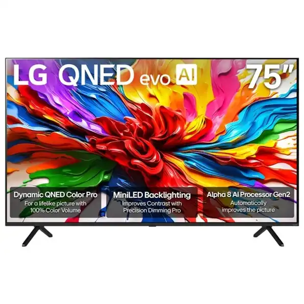 LG QNED92A 75" Mini-LED 4K TV - Dynamic Color!