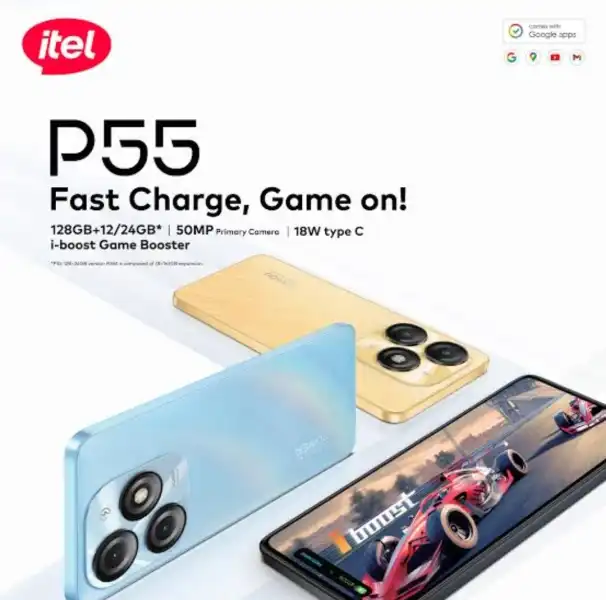 itel P55 5G: Fast Performance 5G Phone