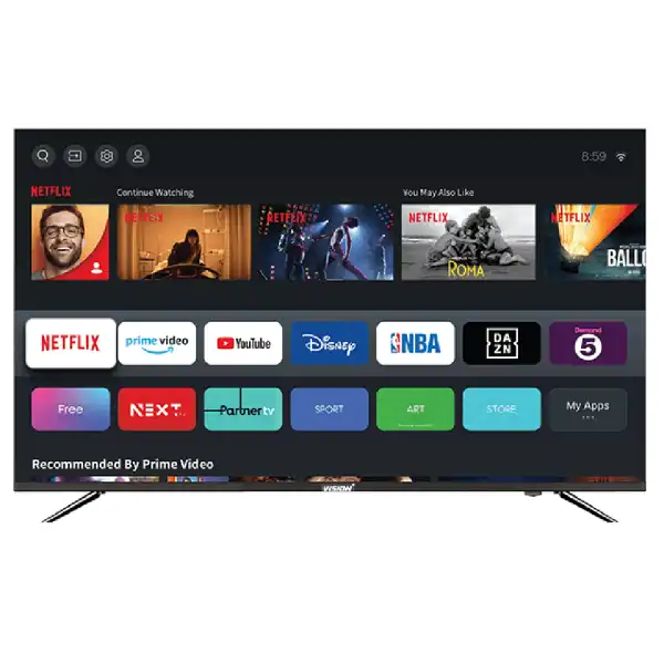 Vision Plus 43" Frameless Smart Android TV (Full HD)