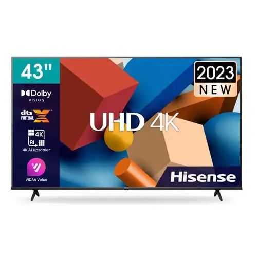 Hisense 43A6KEN 43" Frameless Smart TV | Best Deals