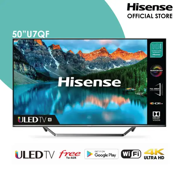 Hisense 50U7QF 50" ULED 4K Smart TV Deals