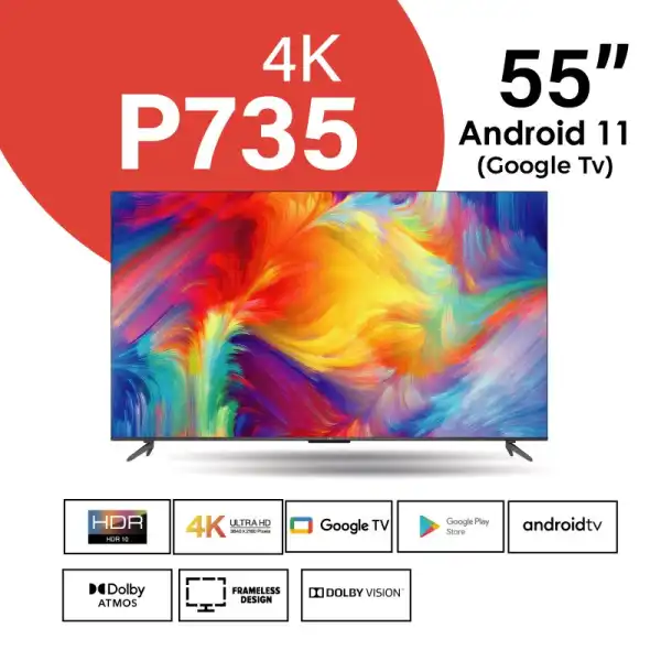 TCL P725 55" 4K Google TV: Unbeatable Deals!