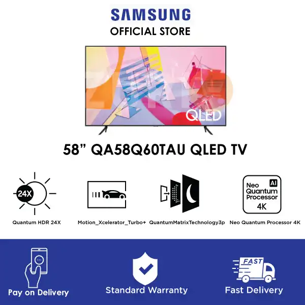 Samsung QA58Q60TAU 58" QLED TV: Deals & Reviews