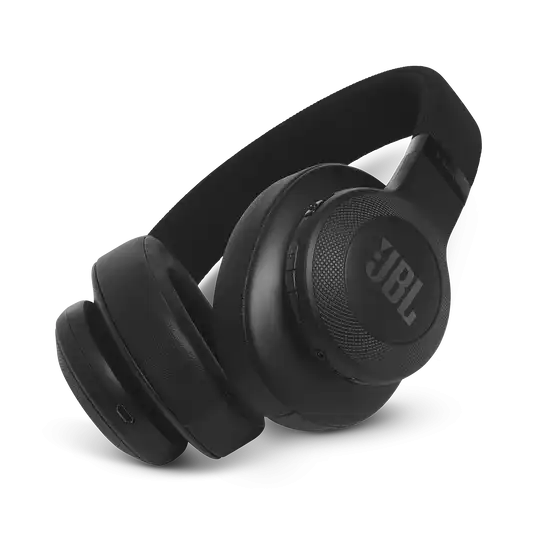 JBL E55BT Black Over Ear Headphones - Deep Bass!